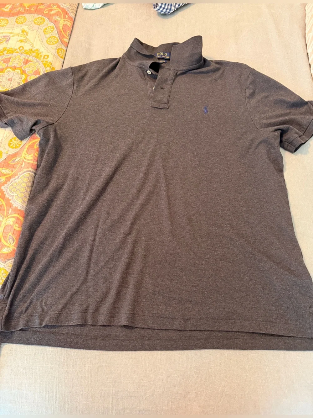 Ralph Lauren Men’s Dark Heather Gray Polo